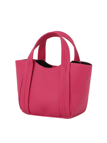 Two Piece Classic Hand Tote Set