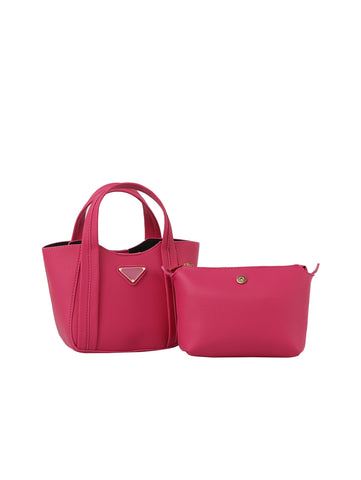 Two Piece Classic Hand Tote Set