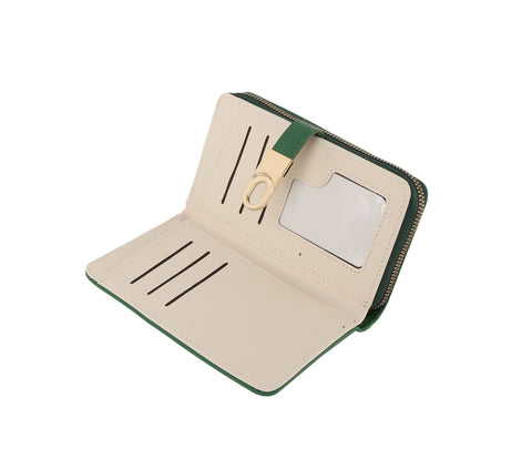 Dual Compartment Wristlet Wallet