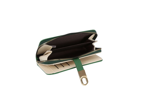 Dual Compartment Wristlet Wallet