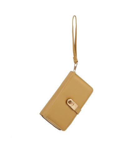 Dual Compartment Wristlet Wallet