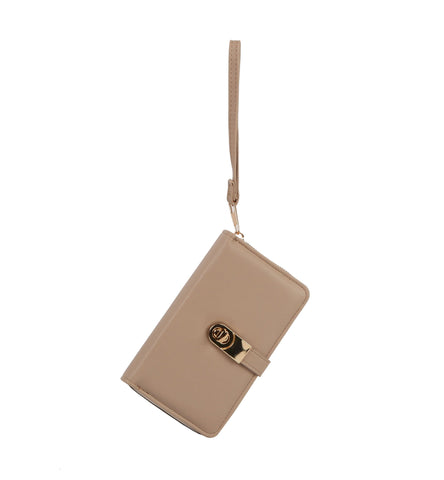 Dual Compartment Wristlet Wallet