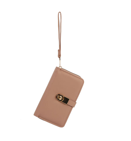 Dual Compartment Wristlet Wallet