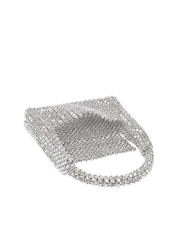 Luxury Sparkling Pearl Beaded Clutch