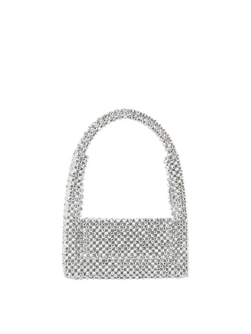 Luxury Sparkling Pearl Beaded Clutch