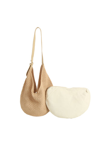 Tight Woven Hobo Shoulder Bag