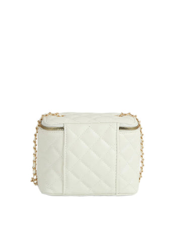 Quilted Design Box Style Crossbody