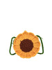 Sunflower Crochet Shoulder Bag