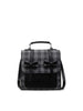 Cute Plaid and Bow Petite Fashion Backpack