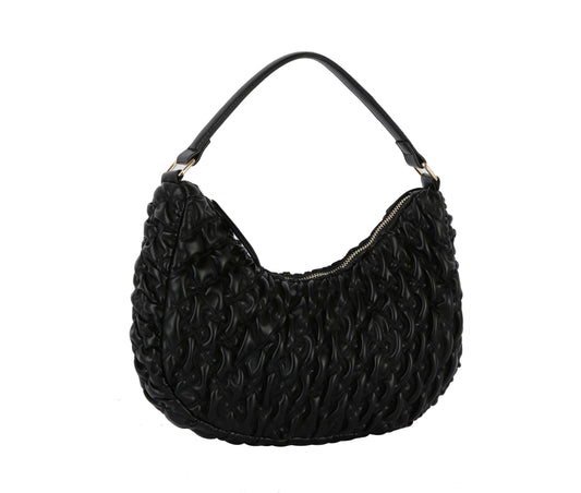 Quilted Classic Hobo Handbag