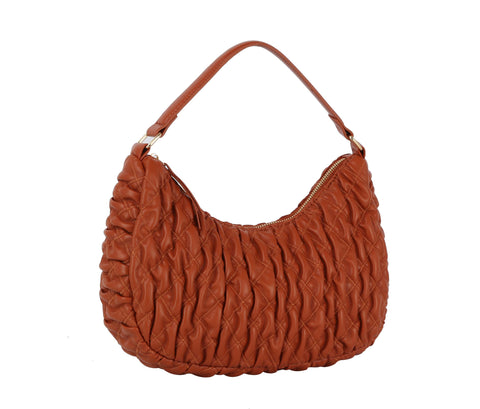 Quilted Classic Hobo Handbag