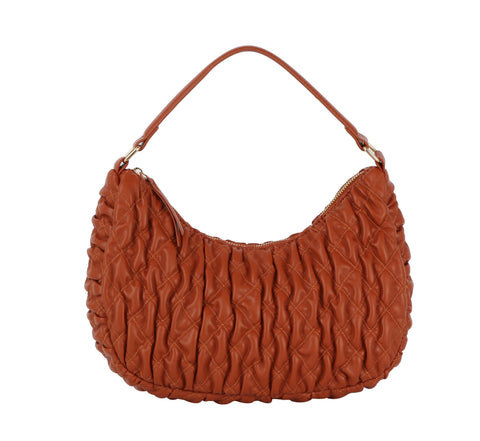 Quilted Classic Hobo Handbag