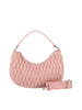 Quilted Design Hobo Handbag