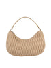 Quilted Design Hobo Handbag