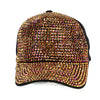 Dazzling Rhinestone Covered Fashion Baseball Hat