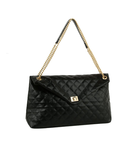 Oversized Quilted Tote Travel Bag