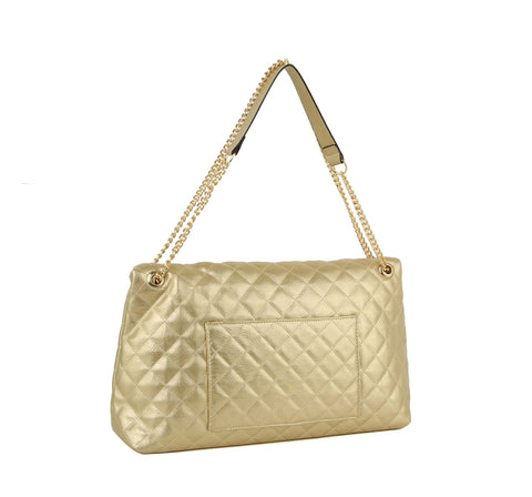 Oversized Quilted Tote Travel Bag