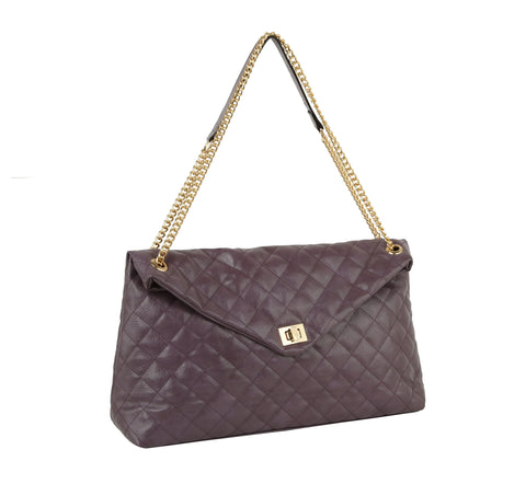 Oversized Quilted Tote Travel Bag