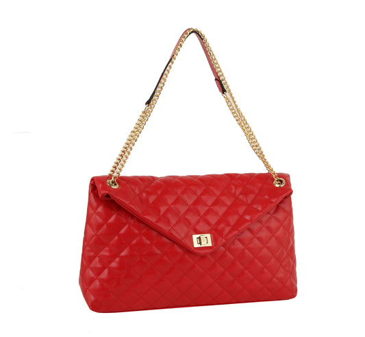 Oversized Quilted Tote Travel Bag