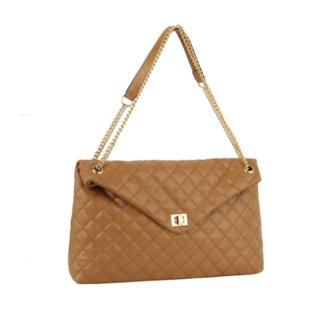 Oversized Quilted Tote Travel Bag