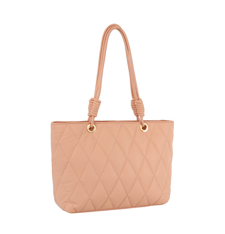 Classic Quilted Tote Handbag