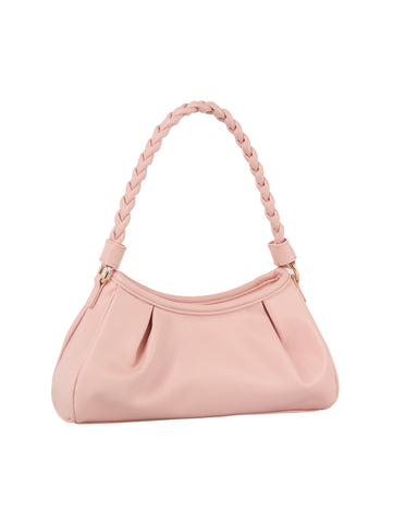 Decorative Strap Petite  Hobo Handbag