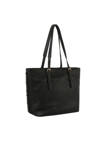 Classic Whipstitch Accented Tote