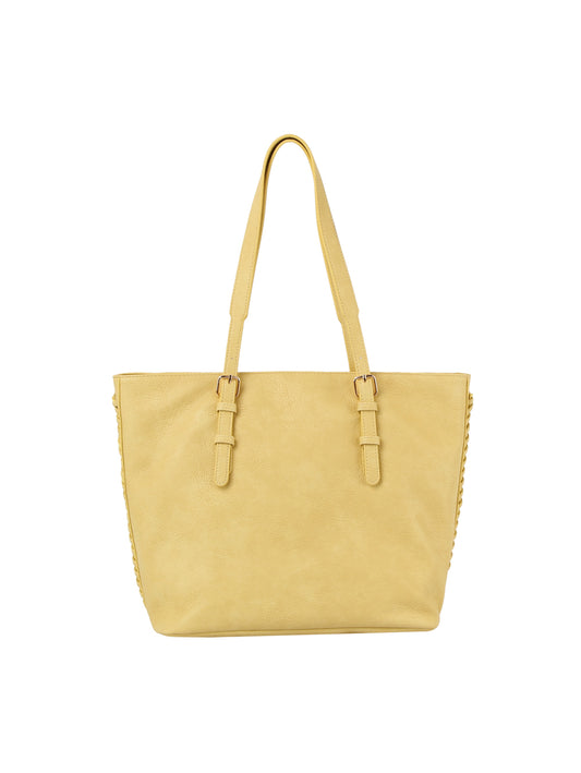 Classic Whipstitch Accented Tote