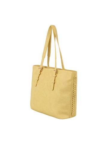 Classic Whipstitch Accented Tote