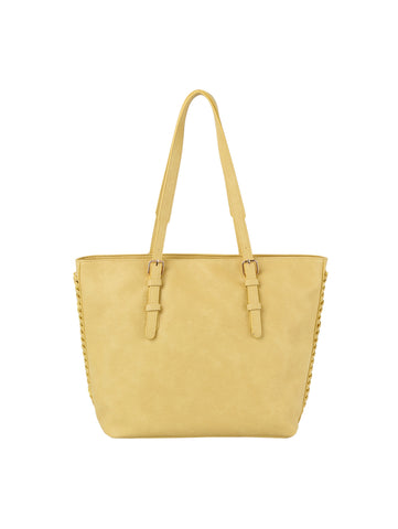 Classic Whipstitch Accented Tote