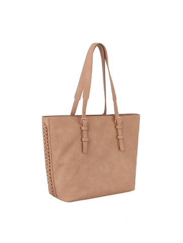 Classic Whipstitch Accented Tote