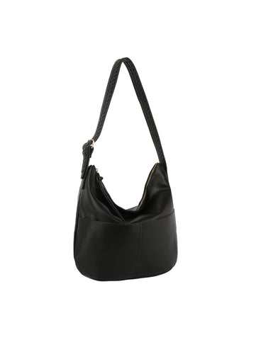 Tall Front Pocket Hobo Handbag