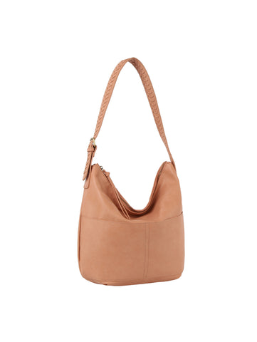 Tall Front Pocket Hobo Handbag