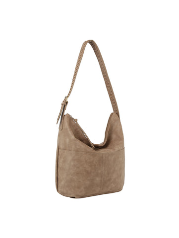 Tall Front Pocket Hobo Handbag