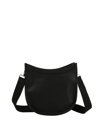 Saddle Bag Inspired Curved Crossbody