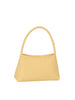 Woven Design Structured Shoulder Bag