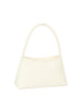 Woven Design Structured Shoulder Bag
