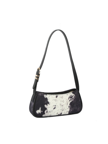 Stunning Cow Print Peite Shoulder Bag