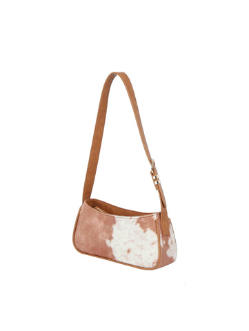 Stunning Cow Print Peite Shoulder Bag