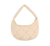 Large Woven Design Hobo Handbag