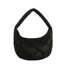 Large Woven Design Hobo Handbag