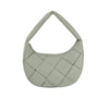 Large Woven Design Hobo Handbag