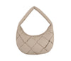 Large Woven Design Hobo Handbag