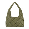 Quilted Puffer Large Hobo Handbag
