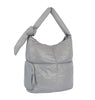 Tall Puffer Hobo Handbag