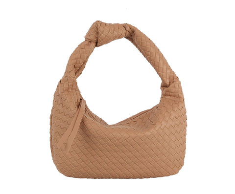 Woven Hobo Handbag