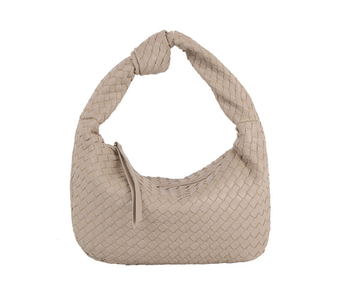 Woven Hobo Handbag