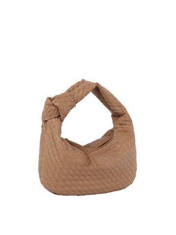 Woven Hobo Handbag