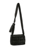 Woven Puffer Shoulder Bag