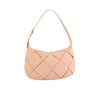 Puffy Woven Hobo Handbag
